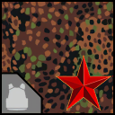 Camuflaje Erbsenmuster capturado